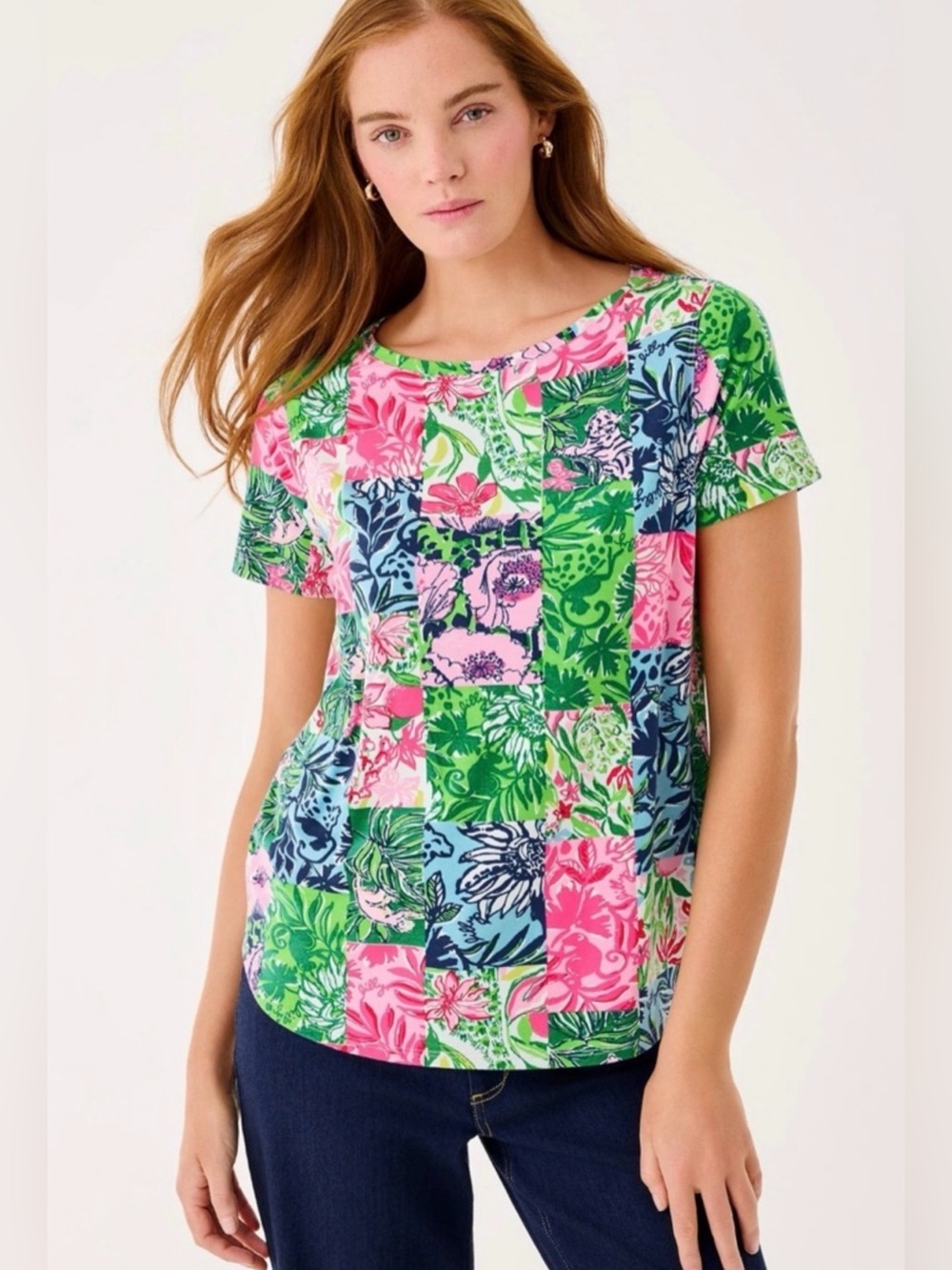 Lilly Pulitzer Key West Top-Party Punch Patch NWT